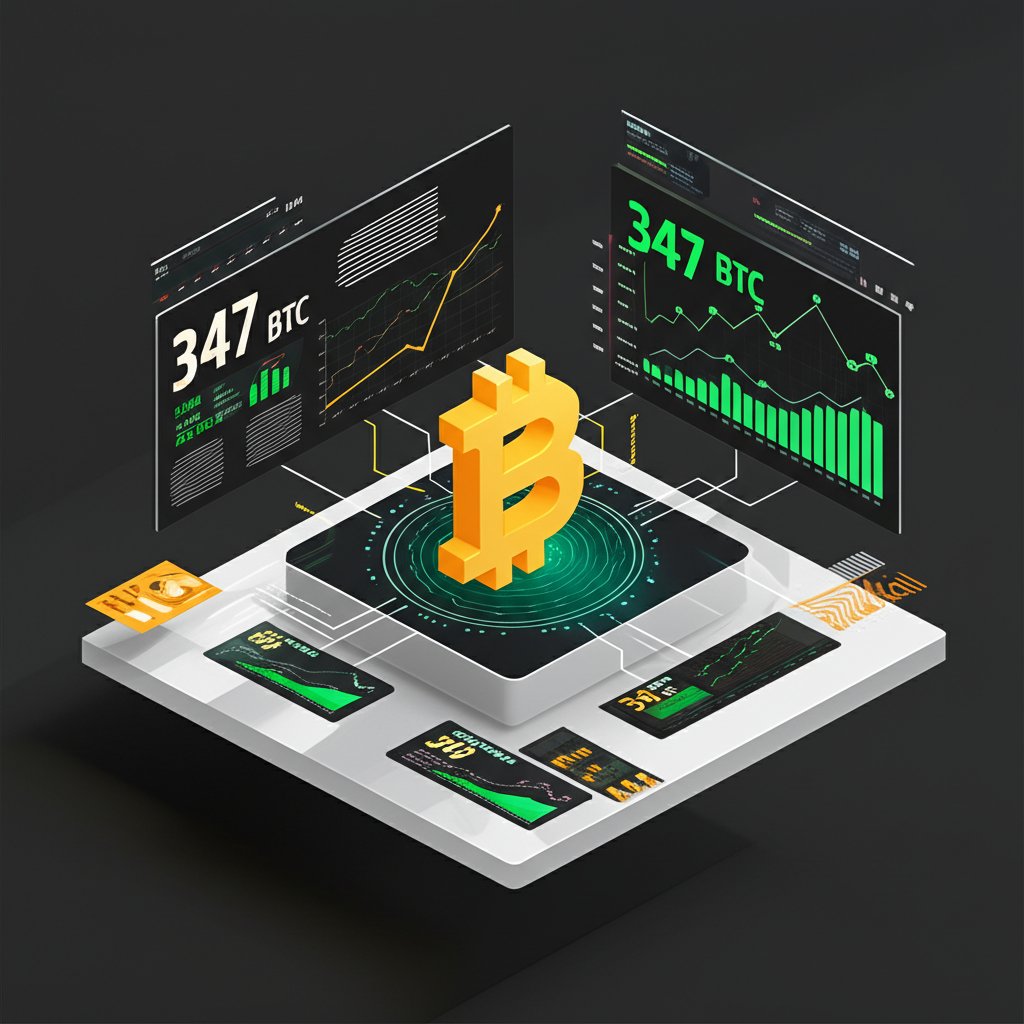 Current worth of 347 Bitcoin (BTC) today, showing its real-time value.