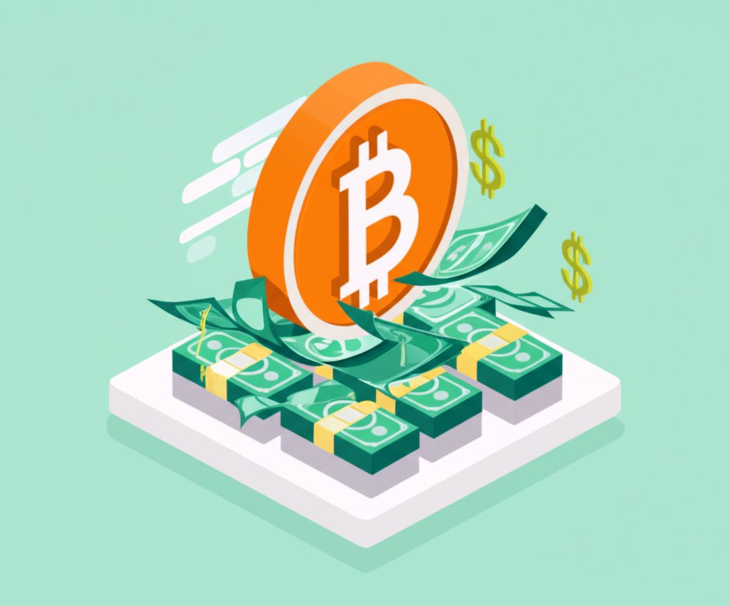 Real-time 4000 Bitcoin to USD value calculation.