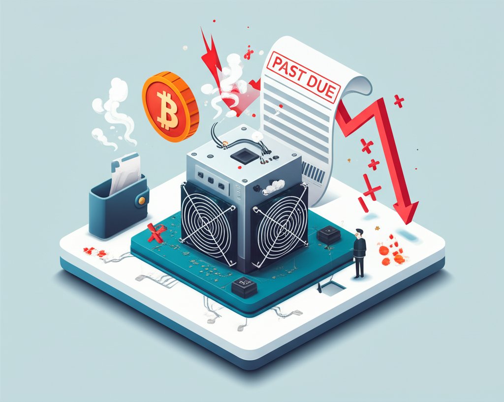 ARBK stock chart showing revenue dip and widening losses from crypto mining.