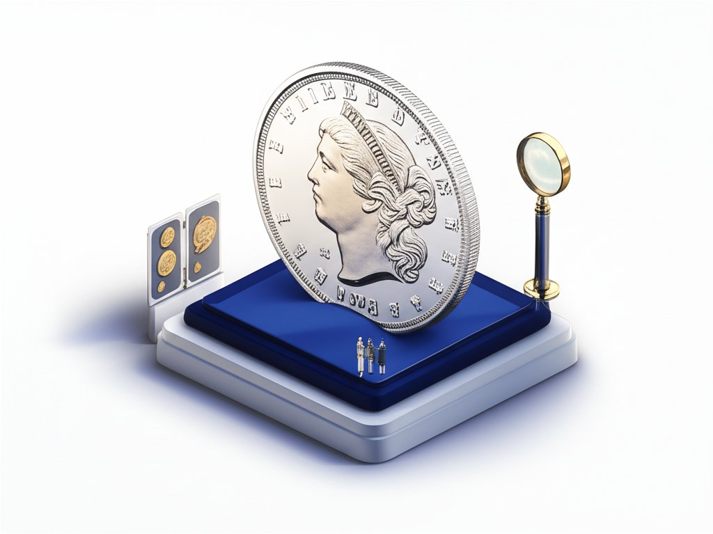 Valuable, rare US dollar coins, iconic numismatic giants.