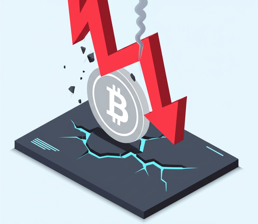 Graph displaying current cryptocurrency prices, market value, and trends.