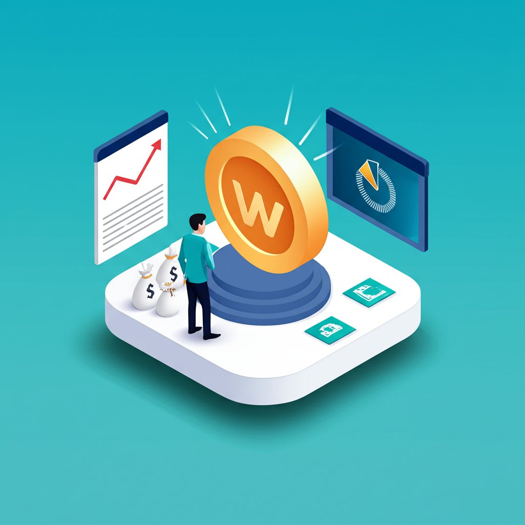 Close-up of a gleaming gold coin, symbolizing its high market worth and investment value.