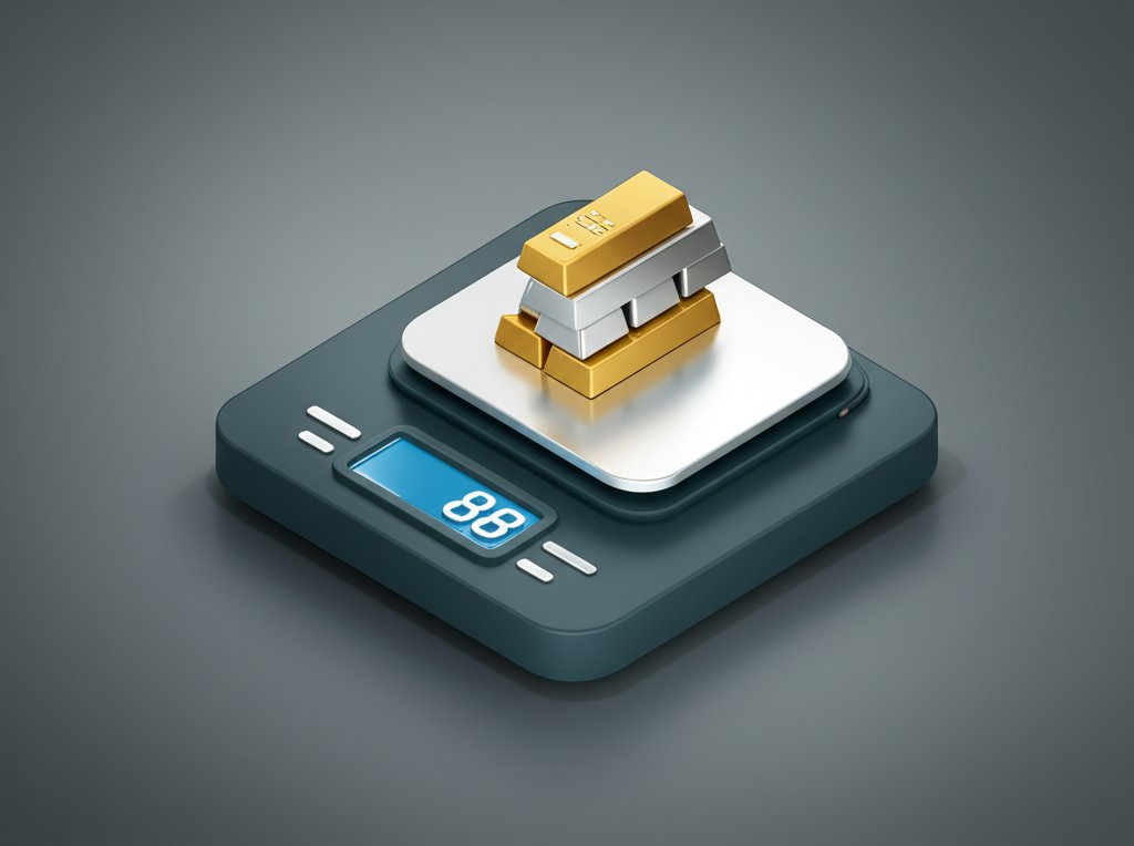 Calculating precious metal melt value, establishing your fundamental investment floor.