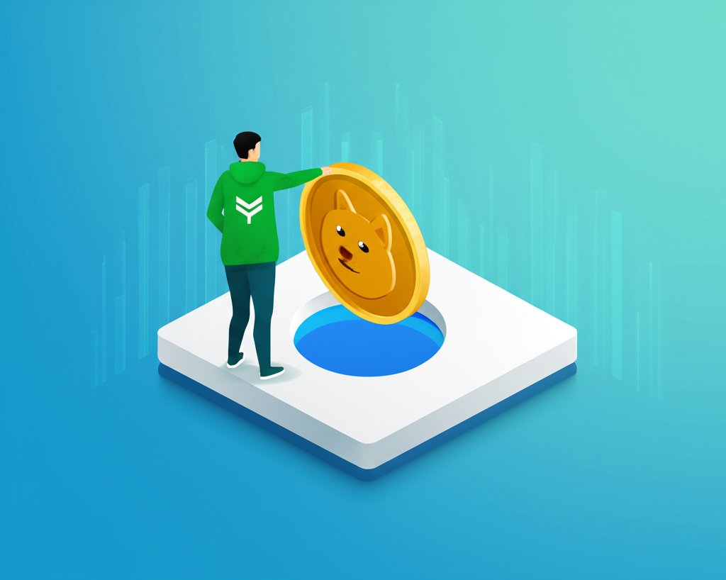 Data chart revealing how much Dogecoin Robinhood gave away.