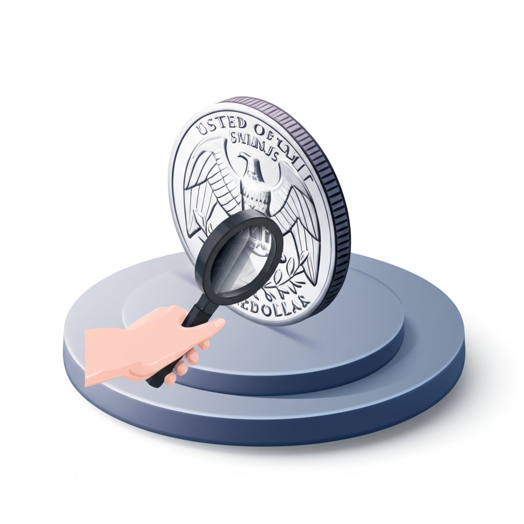 Valuable silver quarter coin. Learn its worth and factors determining price.