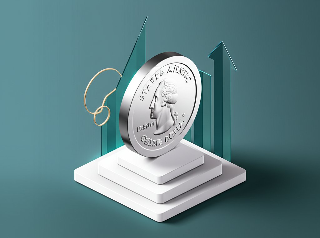 Current silver quarter worth and value guide for collectors.