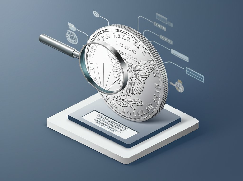 Decoding historic American silver dollar coin designs and types.