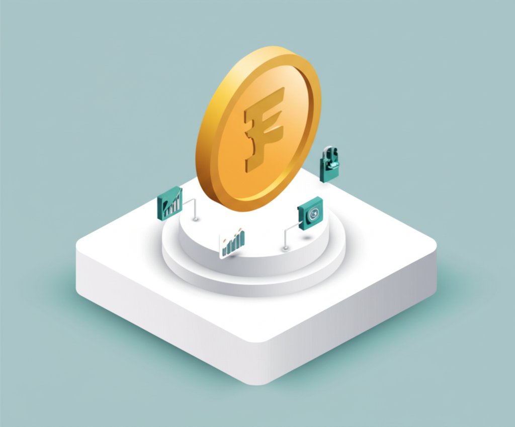 Illustrating the financial value and true worth of one coin.