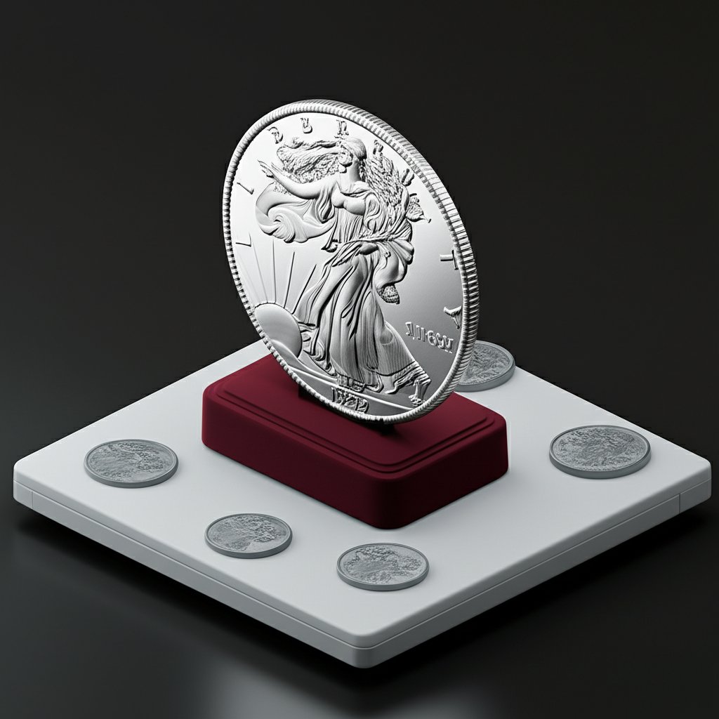 Current price and factors affecting the value of silver dollars today.