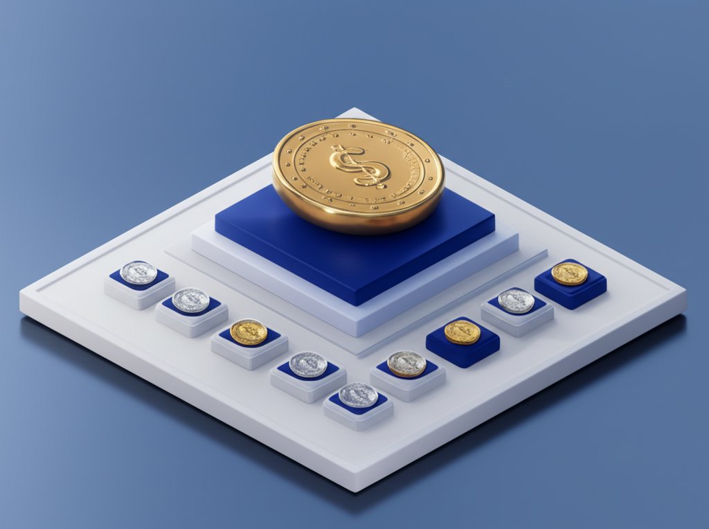 High-value rare dollar coins worth money to collectors.