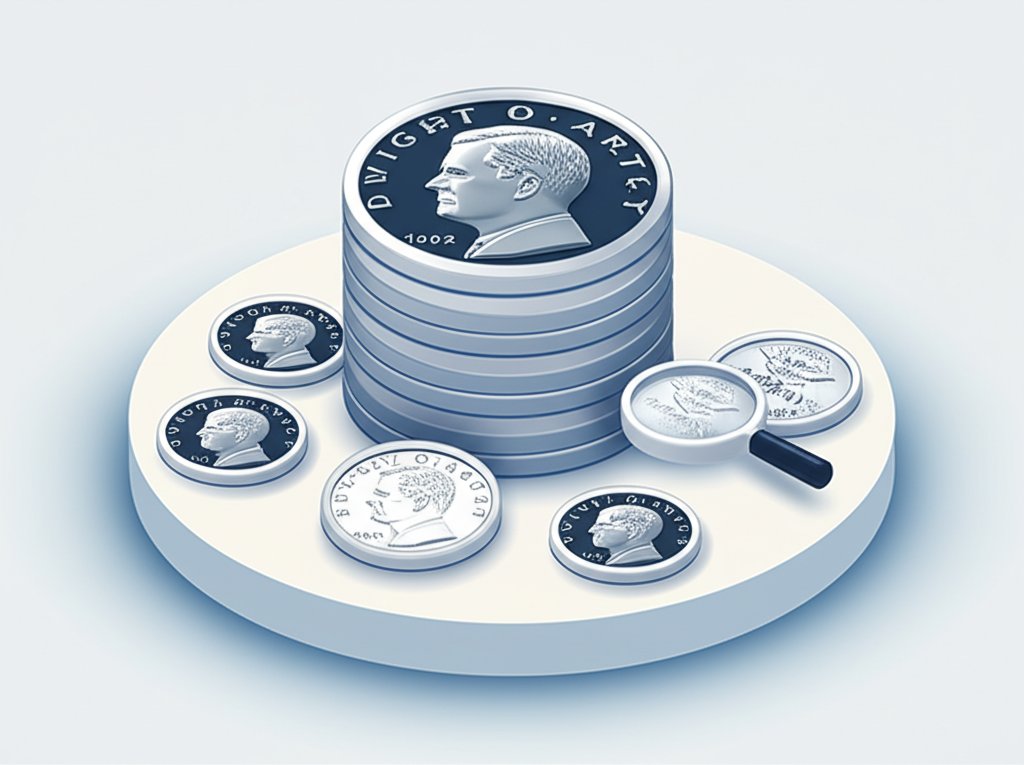 How to identify valuable silver Eisenhower dollars.
