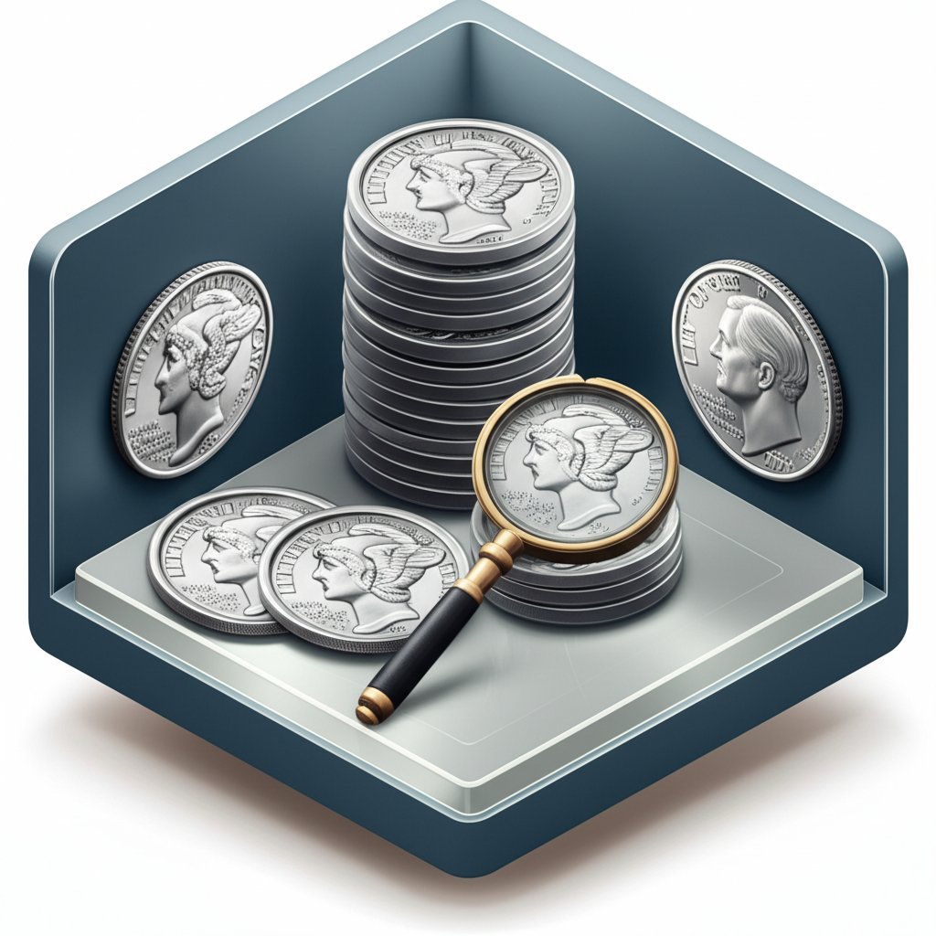 Silver dimes worth and value guide, including key determinant factors.