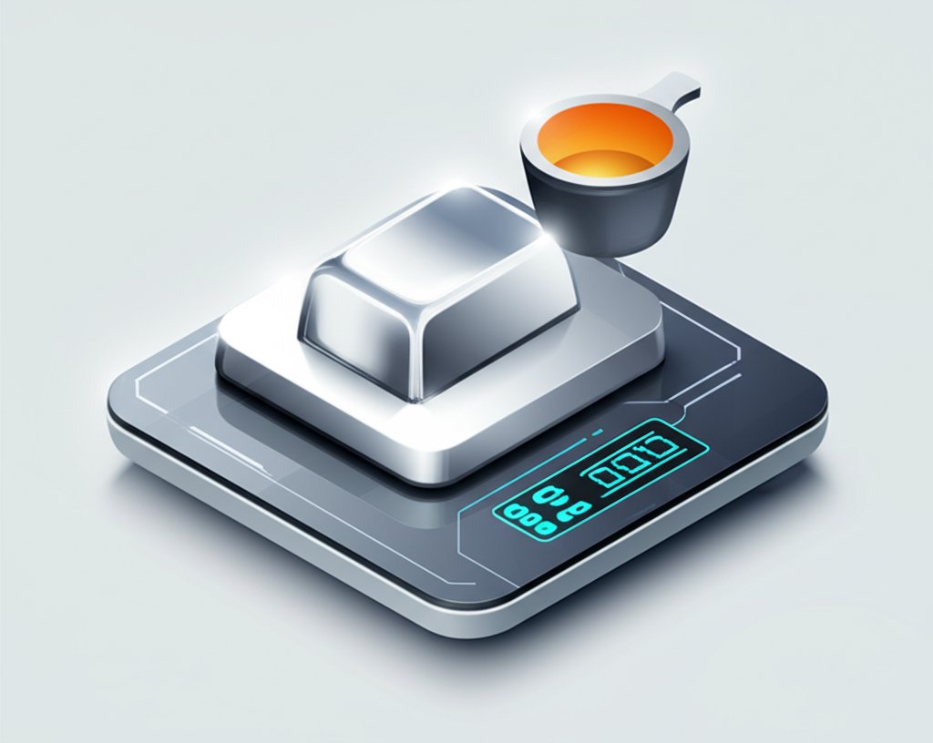 Silver melt calculator for sterling scrap value.