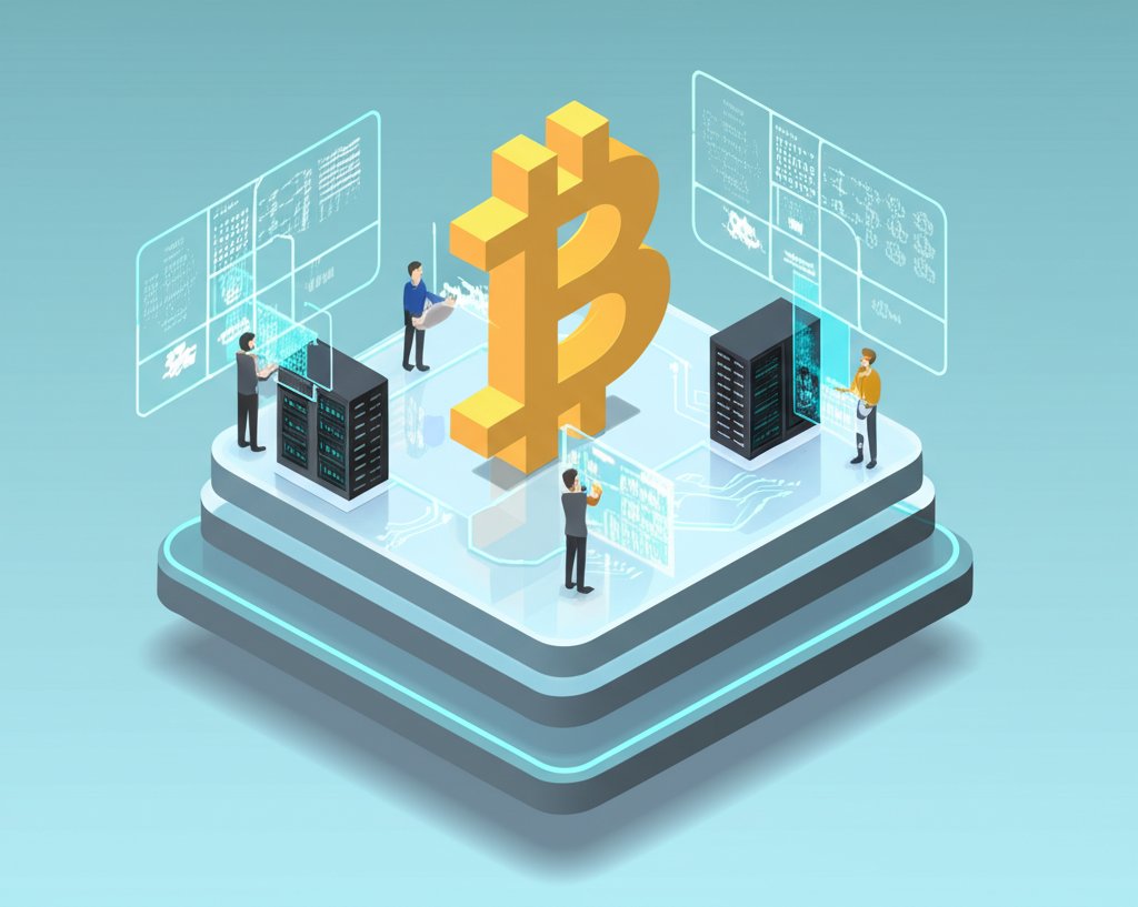 Bitcoin code structures forming the foundational blocks of digital wealth.