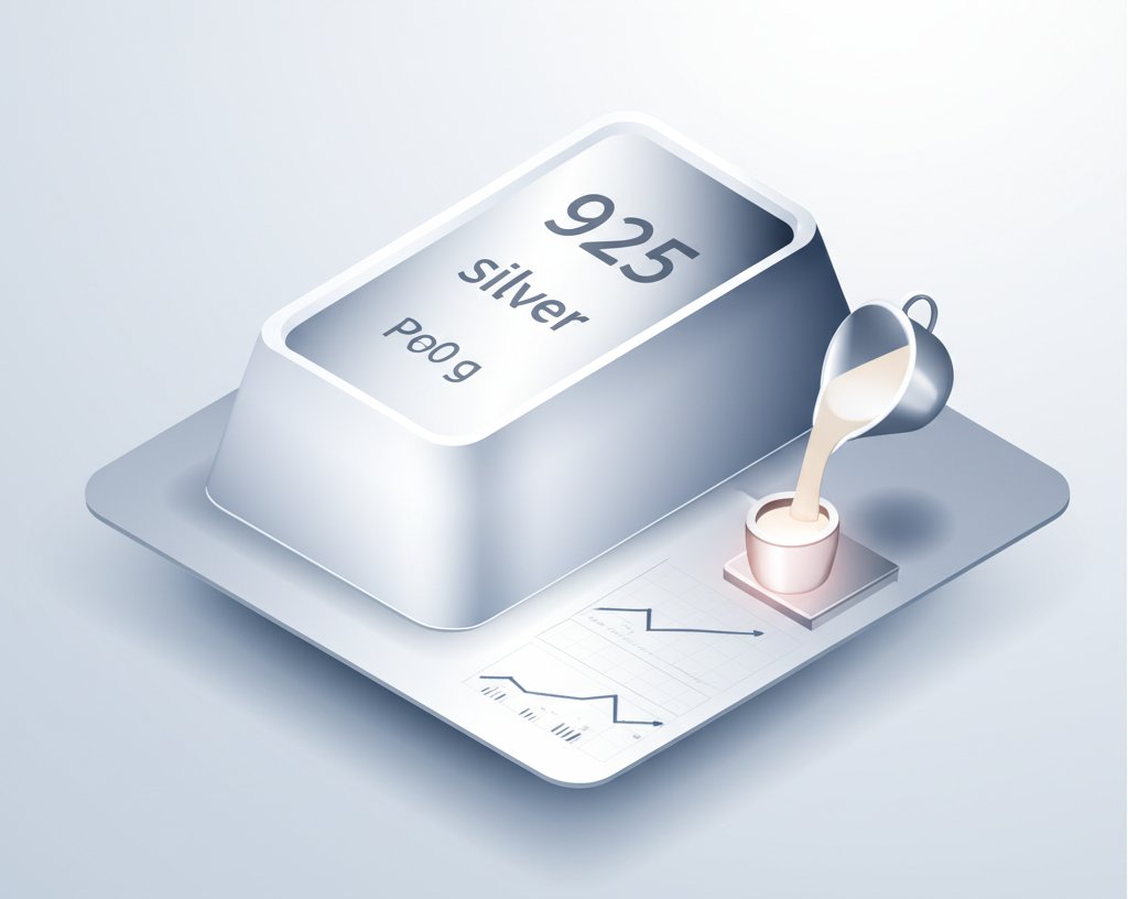 Guide to understanding sterling silver melt price and calculating scrap value.