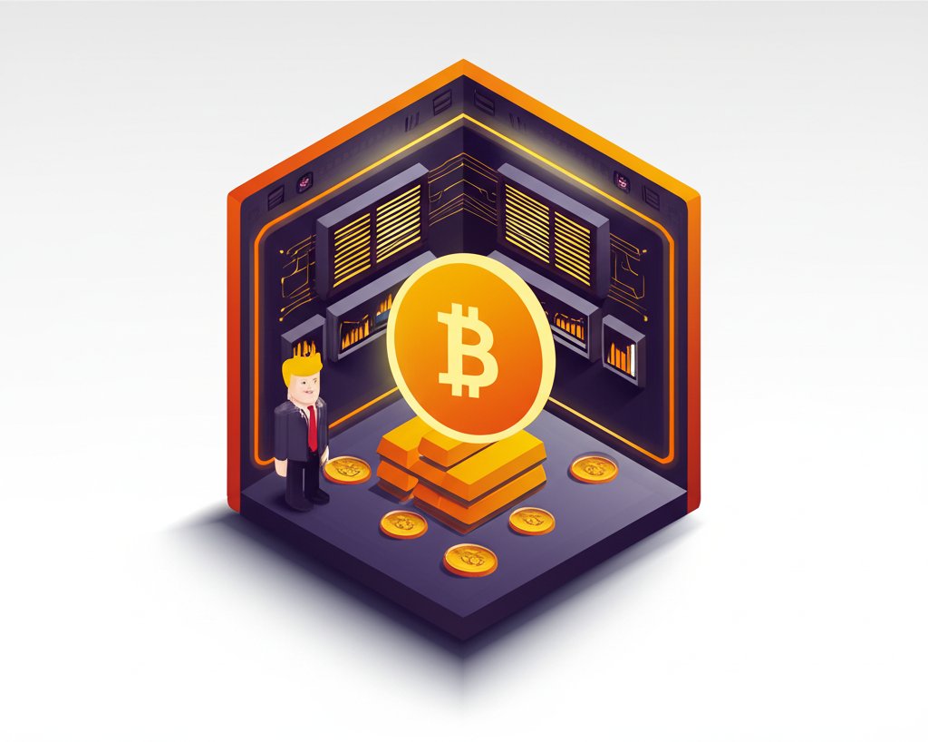 Trump's executive order formally establishes the US Bitcoin Reserve.