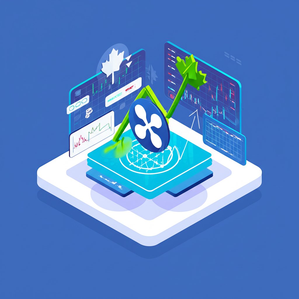 XRP CAD price chart, live trading guide, and analysis.