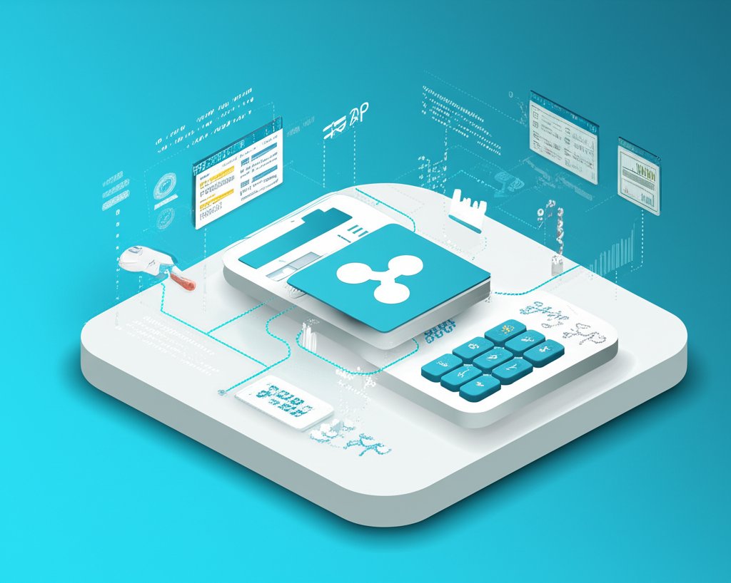 XRP price calculator demonstrating its core function for crypto conversion.